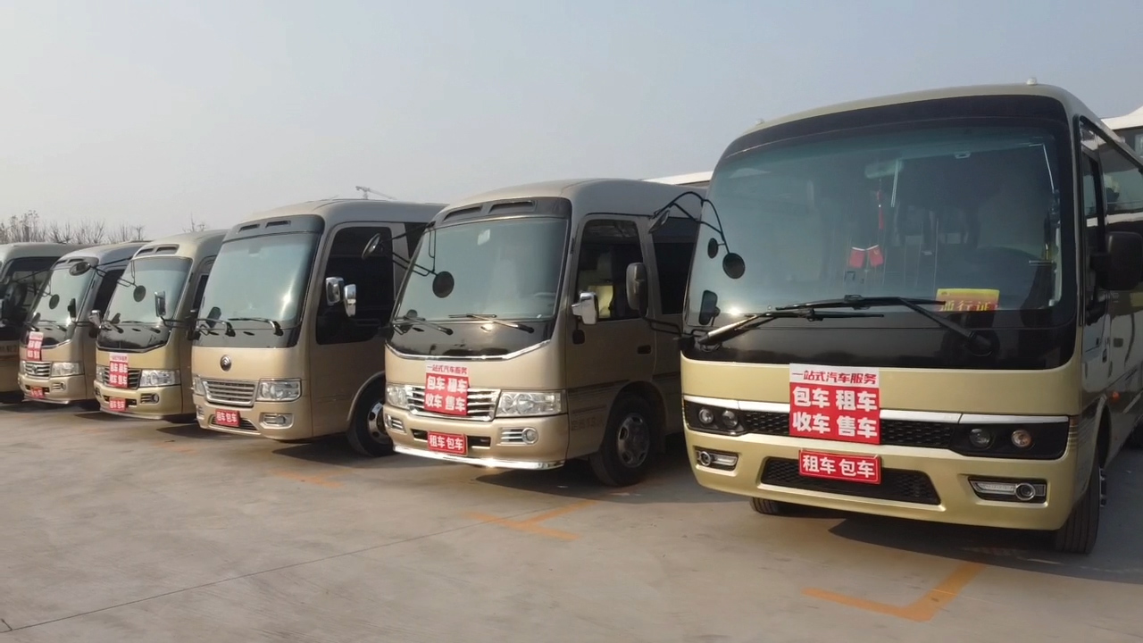 郑州会议用车-丰田考斯特商务接待